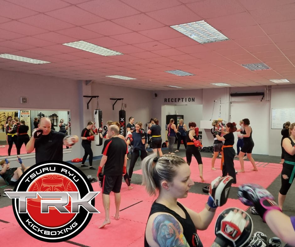 Adult Kickboxing class at SKMA Martial Arts in Totton
